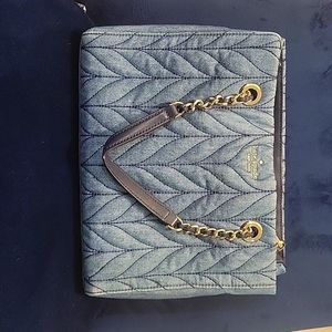 Kate Spade blue quilted bag